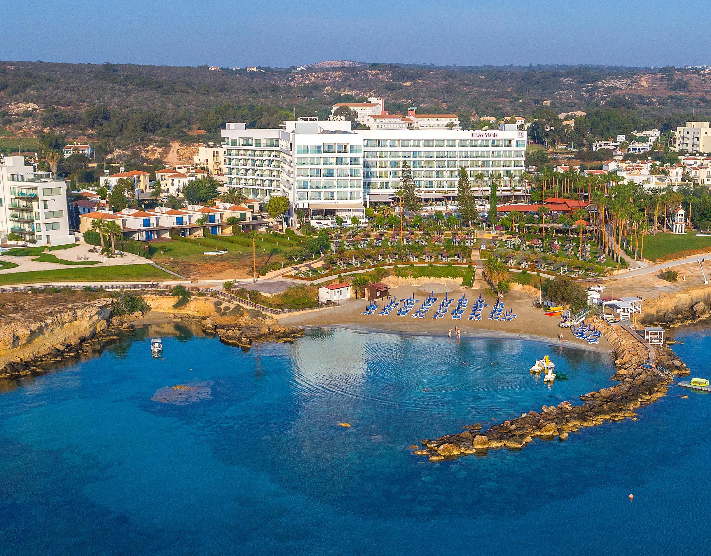 Cavo Maris Beach Hotel โปรทาราส ภายนอก รูปภาพ